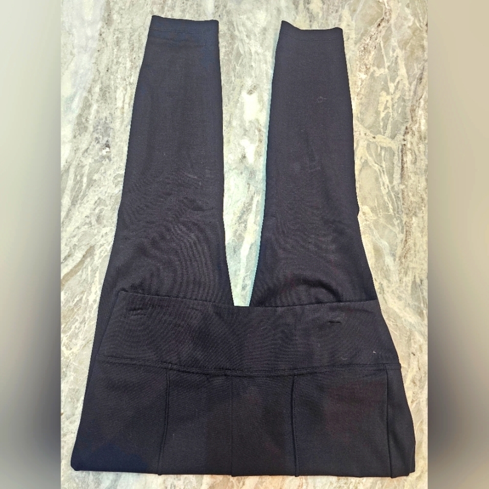 Nine West Women’s Medium Black Pull-On Stretch Dress Pants Career Slim Leg